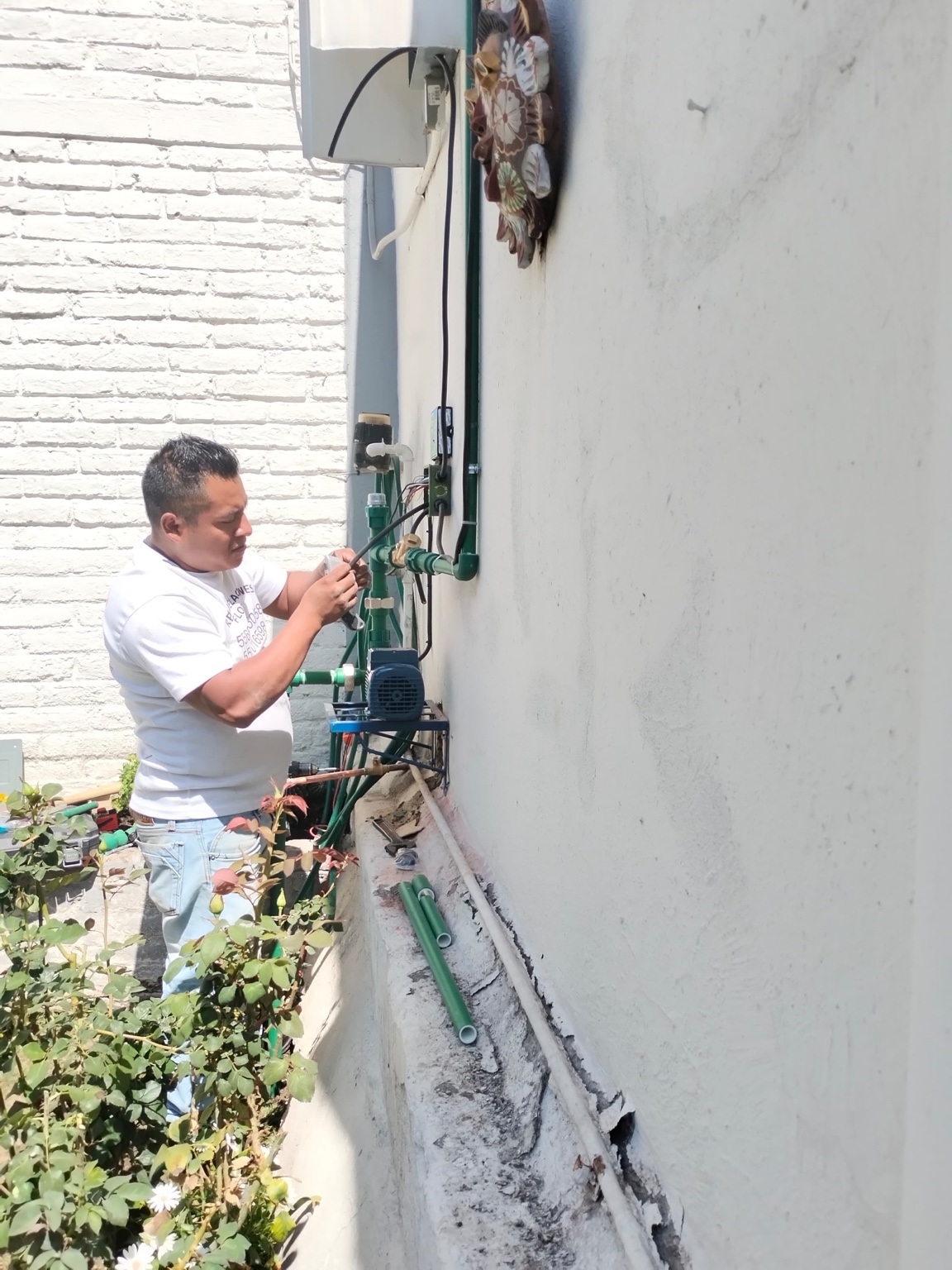 Trabajo de remodelación en sitio